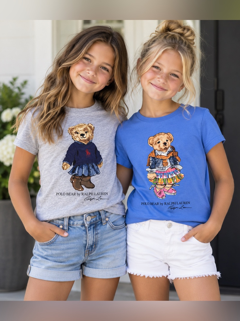 Polo Ralph Lauren GirlsPolo Bear T-Shirts Bundle - Picture 2 of 10